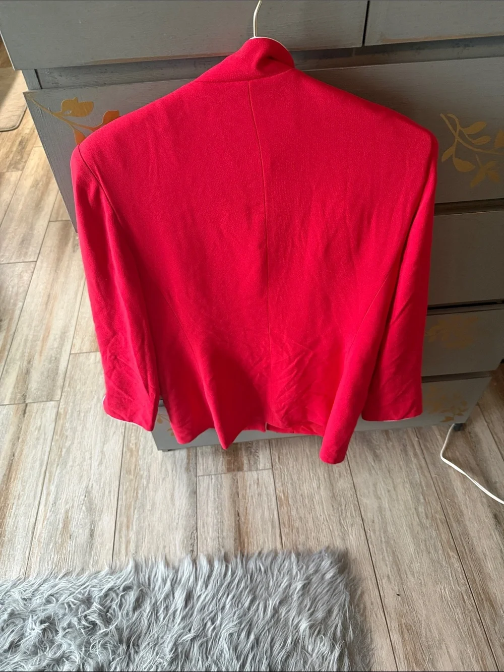 Dior Hot Pink Blazer with White Piping and Buttons